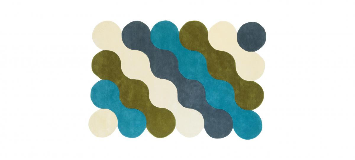 002612 Ковер Vagues de la mer NOW CARPETS Vicente Vidal  - Вид №1