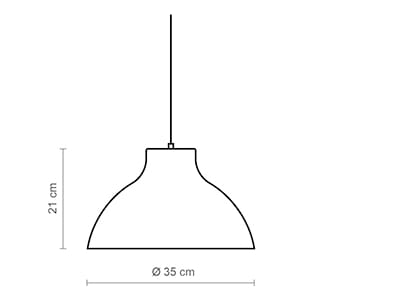Алюминиевый светодиодный подвесной светильник luxcambra PARABOLICA ARCH-00102043 - Вид №3