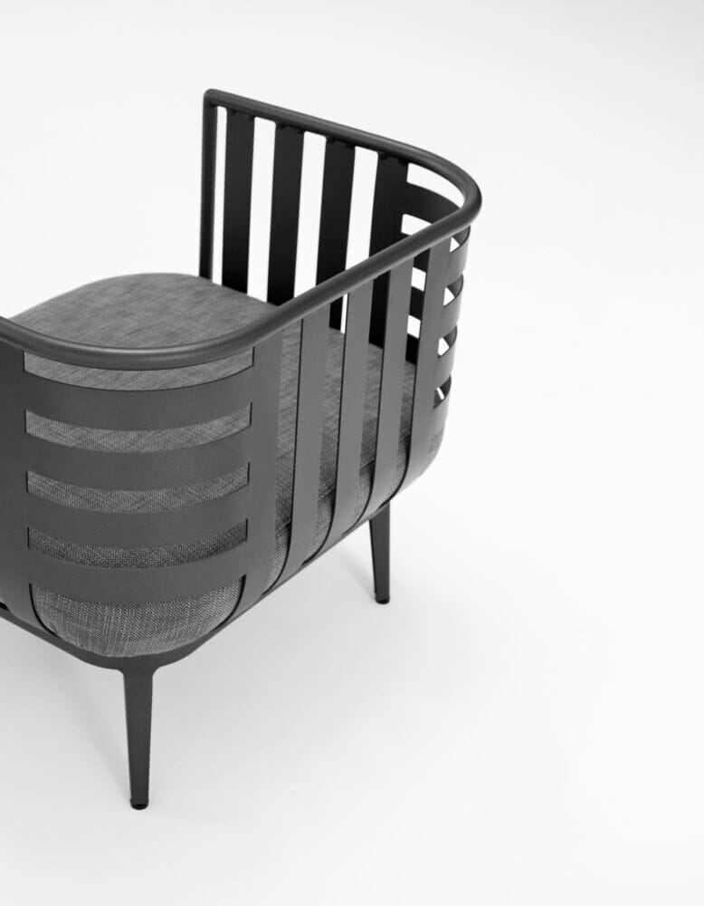 Алюминиевое садовое кресло с подлокотниками RODA ARCH-00031865 - Вид №6