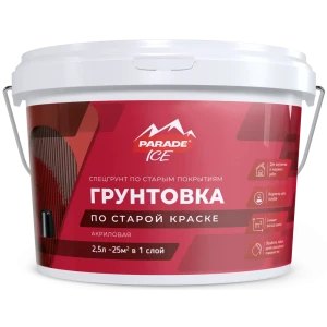 Грунтовка для сухих и влажных помещений Parade синий 2.5 л