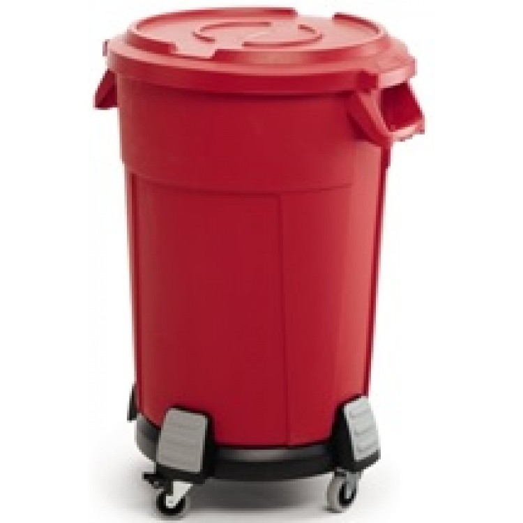 4585002027 RothoPro RothoPro Бак для мусора TITAN особо прочный красный 85 л. 120 л. 85 л. Красный  - Вид №2