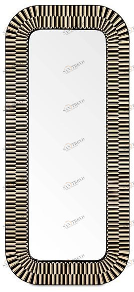 Scarlet Splendour Зеркало прямоугольное с рамой Vanilla noir sun-id-1480603