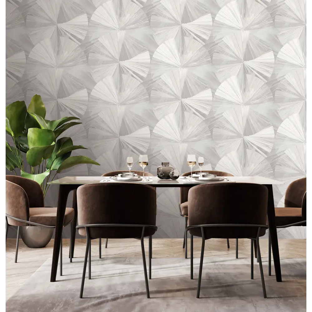 Victoria Stenova Chance - бежевые флизелиновые обои с абстрактным узором 89400053 STLM-1576154 - Вид №4