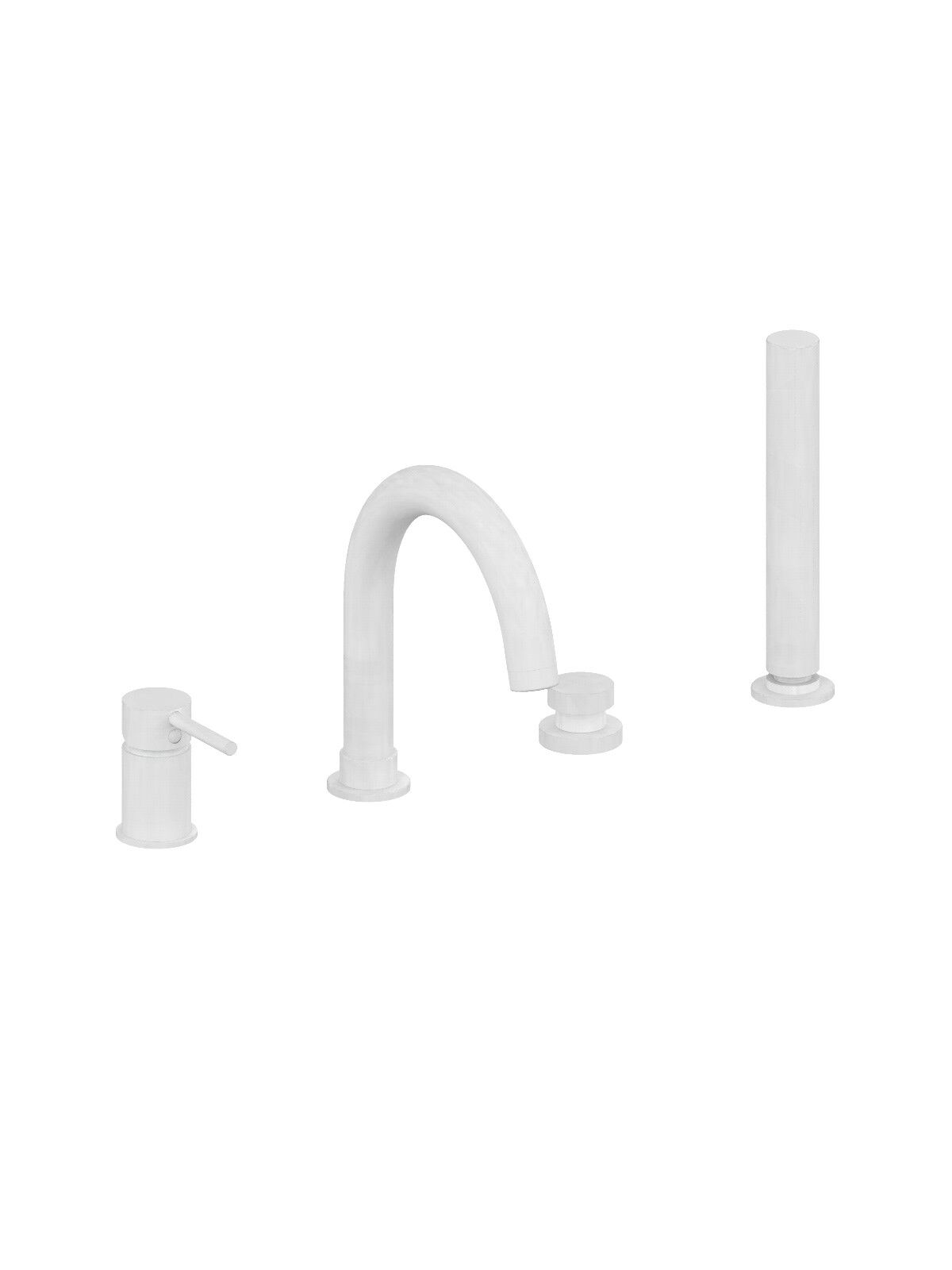 Встраиваемый смеситель для ванны с ручным душем Rubinetterie Frattini Pepe XL ARCH-00092637 - Вид №7