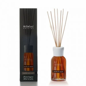 Диффузор с палочками 100мл "Ваниль и дерево" Vanilla & Wood MILLEFIORI MILANO ВАНИЛЬ 267359 Желтый