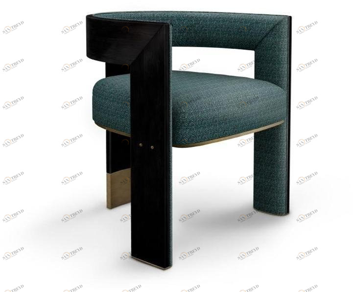 Porustudio Стул с обивкой и подлокотниками Brooklyn sun-id-1467183