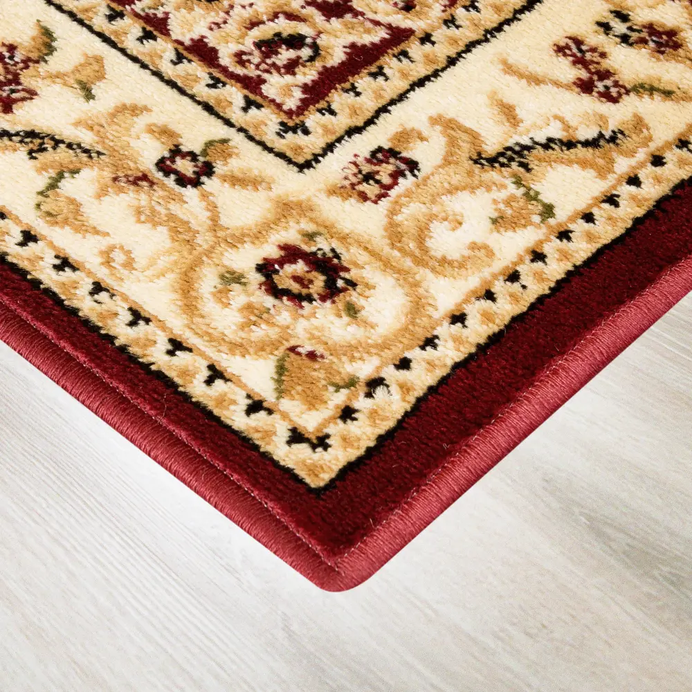 Ковер полипропилен Fortune L006B 80x150 см цвет красный MERINOS STLM-2179828 - Вид №1