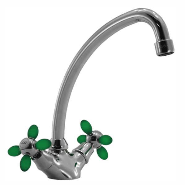 022 SPECTRUM emerald  Смеситель для кухни Изумрудный ARGO kran  - Вид №1