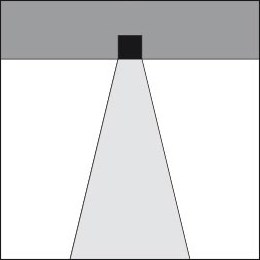 Gekko 1L SQ Trimless Ghidini Gekko SQ Trimless .01 Белый (Матовый)  - Вид №2