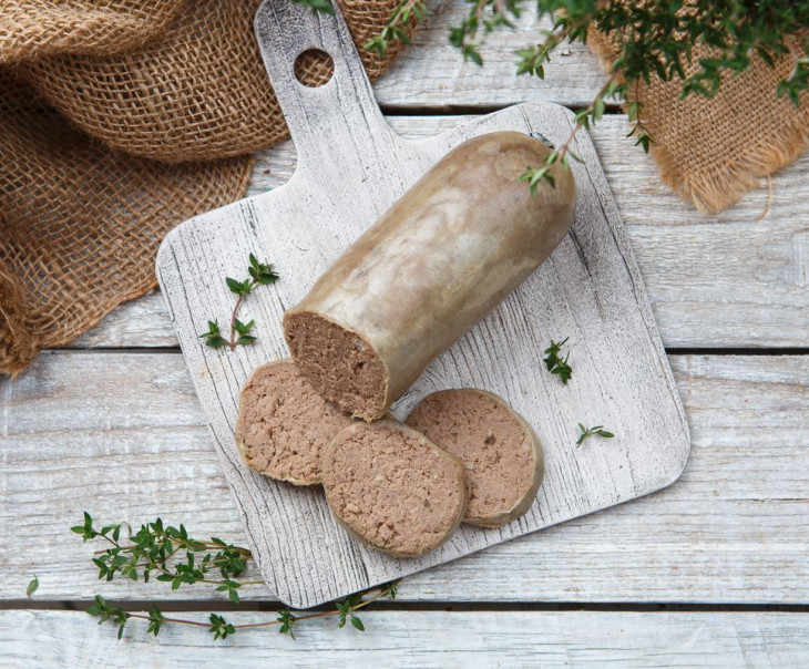 6980 Колбаса "Ливерная" из Венгерской Мангалицы Вкусляндия 