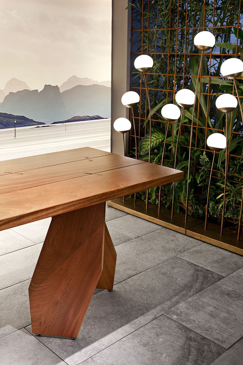 Прямоугольный садовый стол из красного дерева Exteta 10th ARCH-00010657 - Вид №2