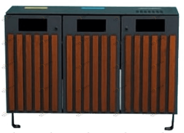 Euroform W Урна для мусора с крышкой для улицы sun-id-1395754