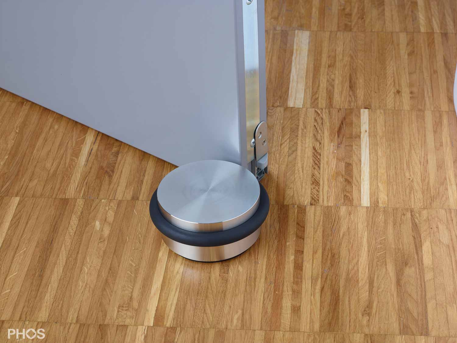 TSB90-45 Дверной стопор нижний, без шурупов, ø90 мм. высота 45 мм. PHOS  - Вид №2