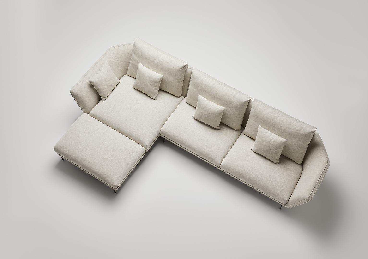 Дисковый секционный диван Disc А5918 Coleccion Alexandra - Вид №1