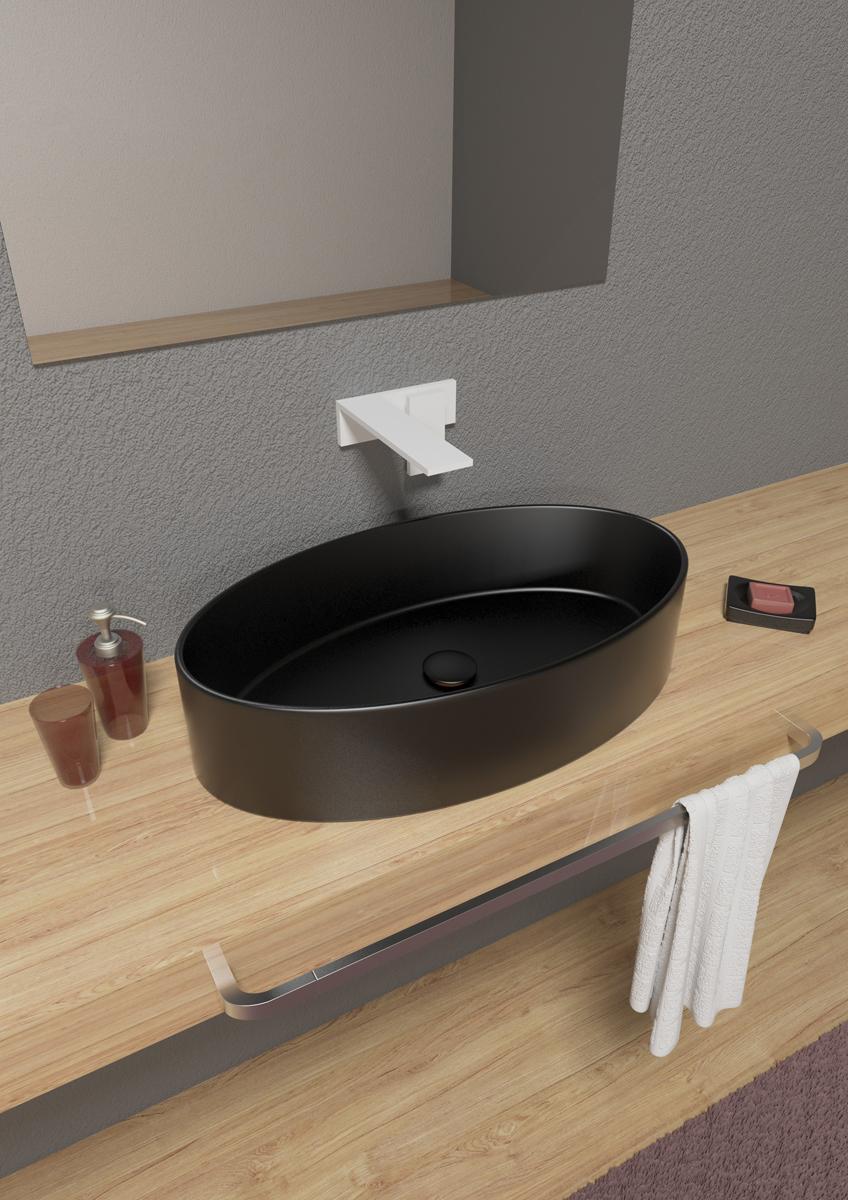 LKLAVFSBF6018 Накладная раковина на столешницу GSG CERAMIC Like - Вид №2