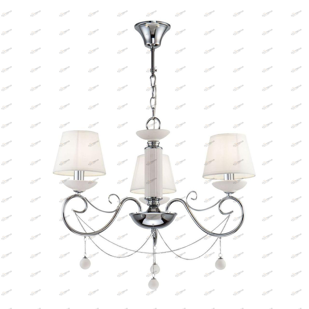 Подвесная люстра Freya Amado FR2018PL-03CH FREYA AMADO 220524 Белый 