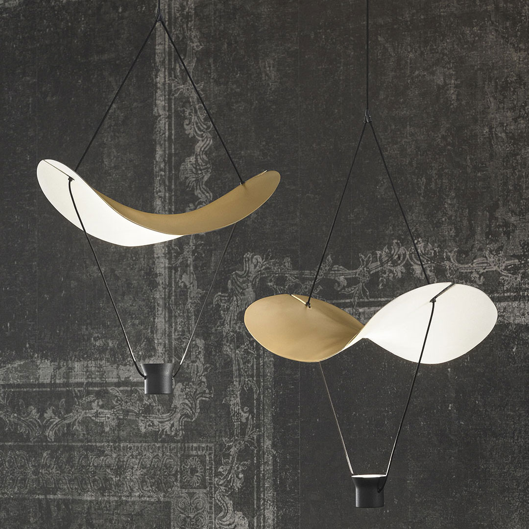 Masiero VOLLEE S1P UP V91 черный подвесной светильник 118266 - Вид №2