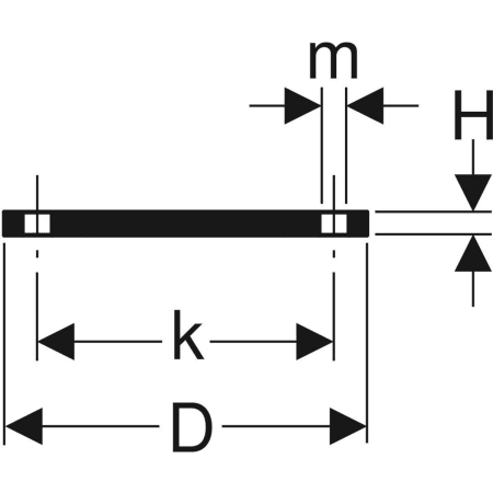 367.748.00.1 Стальная заглушка Geberit PE Geberit  - Вид №2