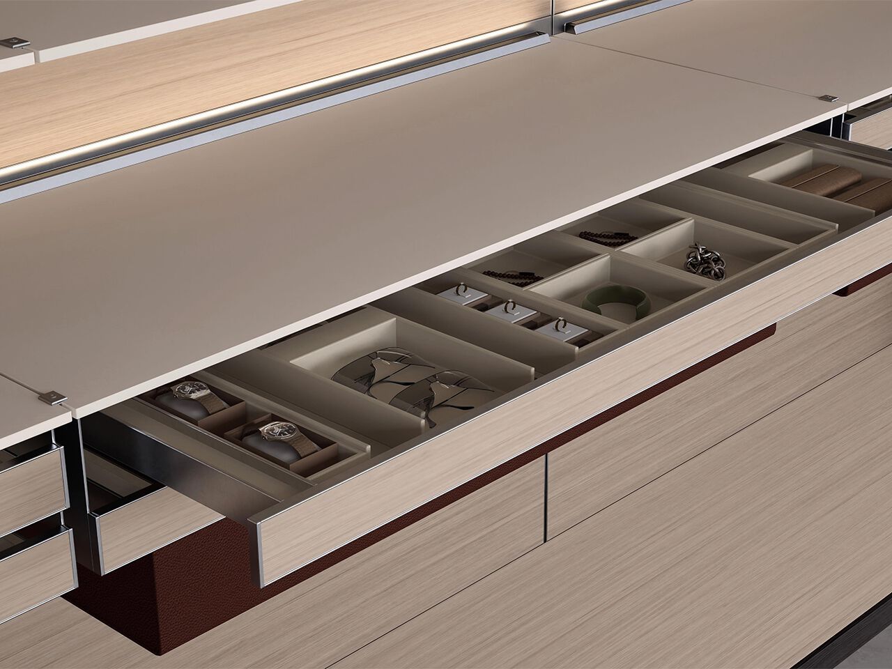 Модульная гардеробная MaxForm профиль ARCH-00036343 - Вид №4