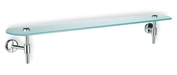 P04(08) Stil Haus Pegaso, стеклянная полка, цвет хром Santreyd 