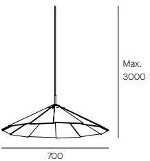 Milan Iluminacion Подвесной светильник led direct light из ясеня  6763  - Вид №6