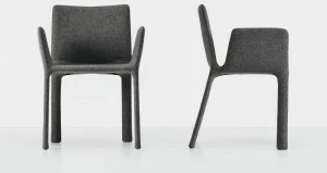 Kristalia Стул из мягкой ткани с подлокотниками Joko