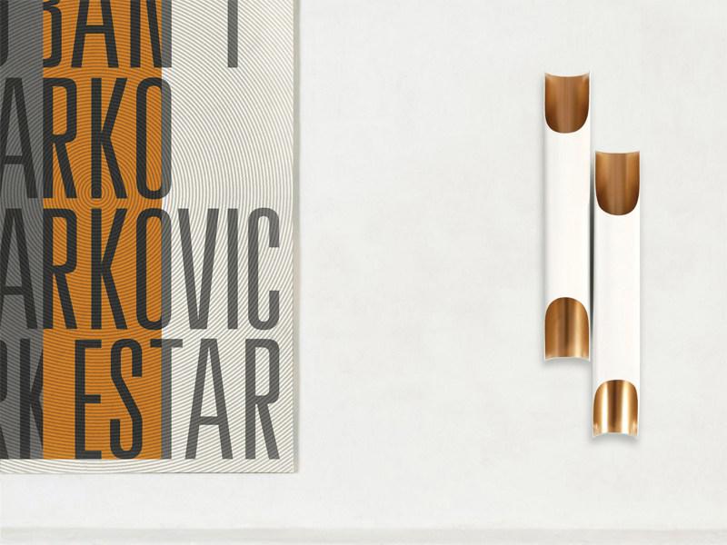 Delightfull Настенный светильник из алюминия Galliano sun-id-1496175 - Вид №1