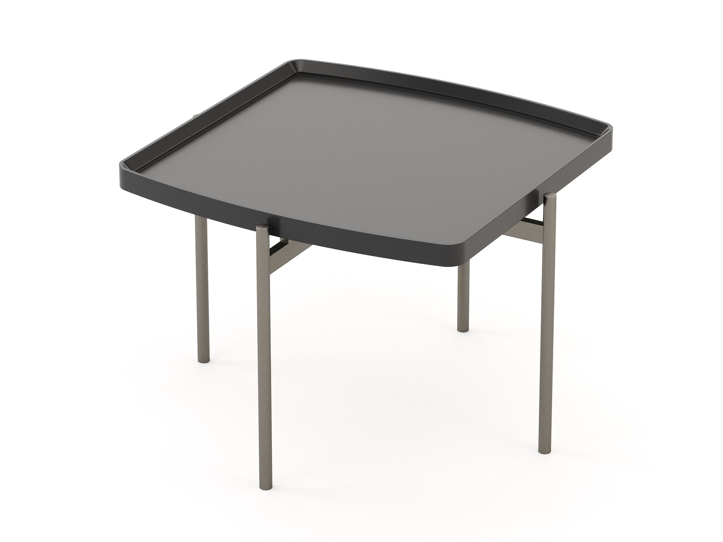 Железный квадратный журнальный столик Stylish Club Capri ARCH-00029538 - Вид №2