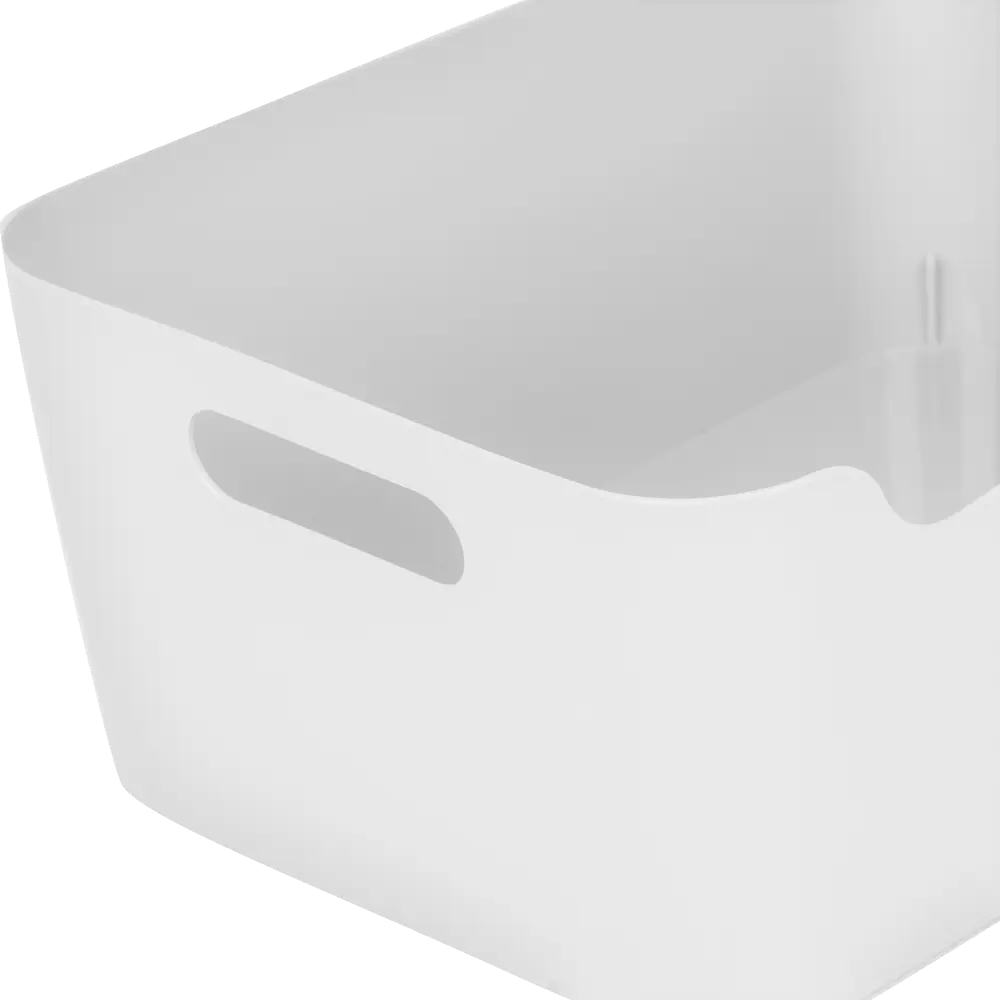 Комплект корзин Scandi 34x14x24 см пластик без крышки цвет белый 3 шт БЫТПЛАСТ Эконова STLM-2126348 - Вид №5