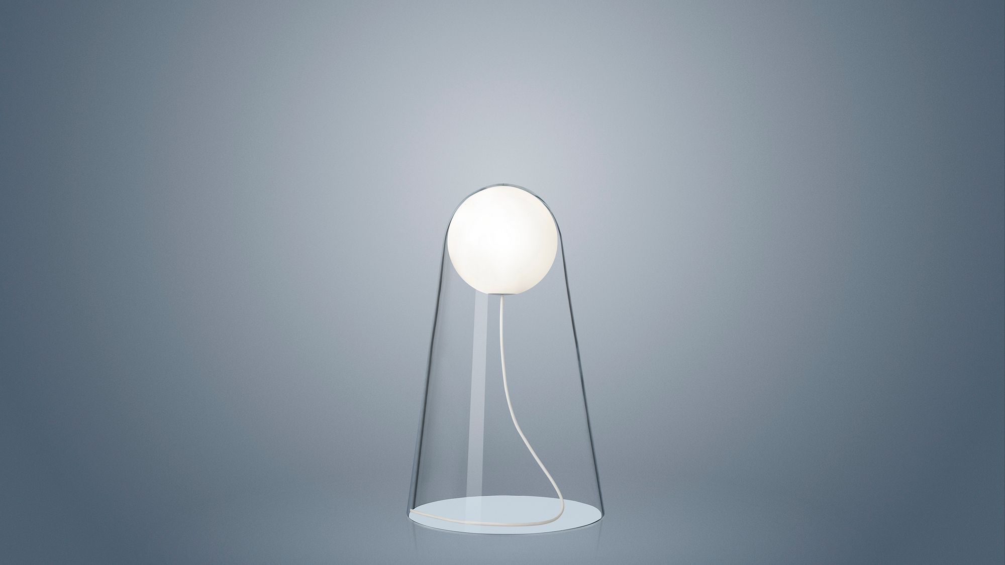 Светодиодная настольная лампа из дутого стекла Foscarini Satellight ARCH-00065512 - Вид №1