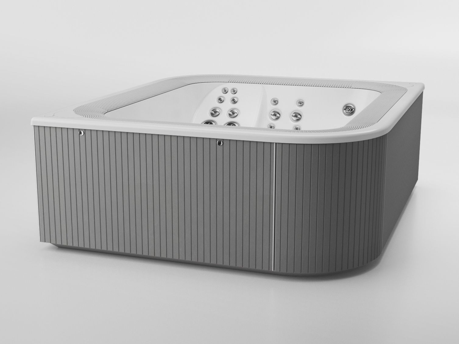 Прямоугольная акриловая мини-чаша с гидромассажем для наружного применения Jacuzzi® Virtus ARCH-00032691 - Вид №7