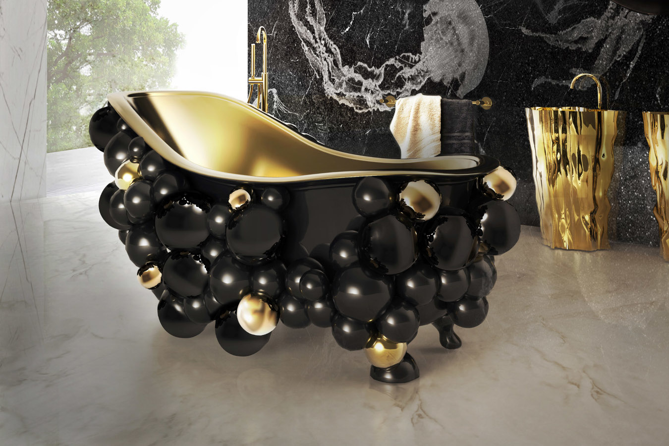 Ванны Newton Bathtub Covethouse MAISON VALENTINA  - Вид №1