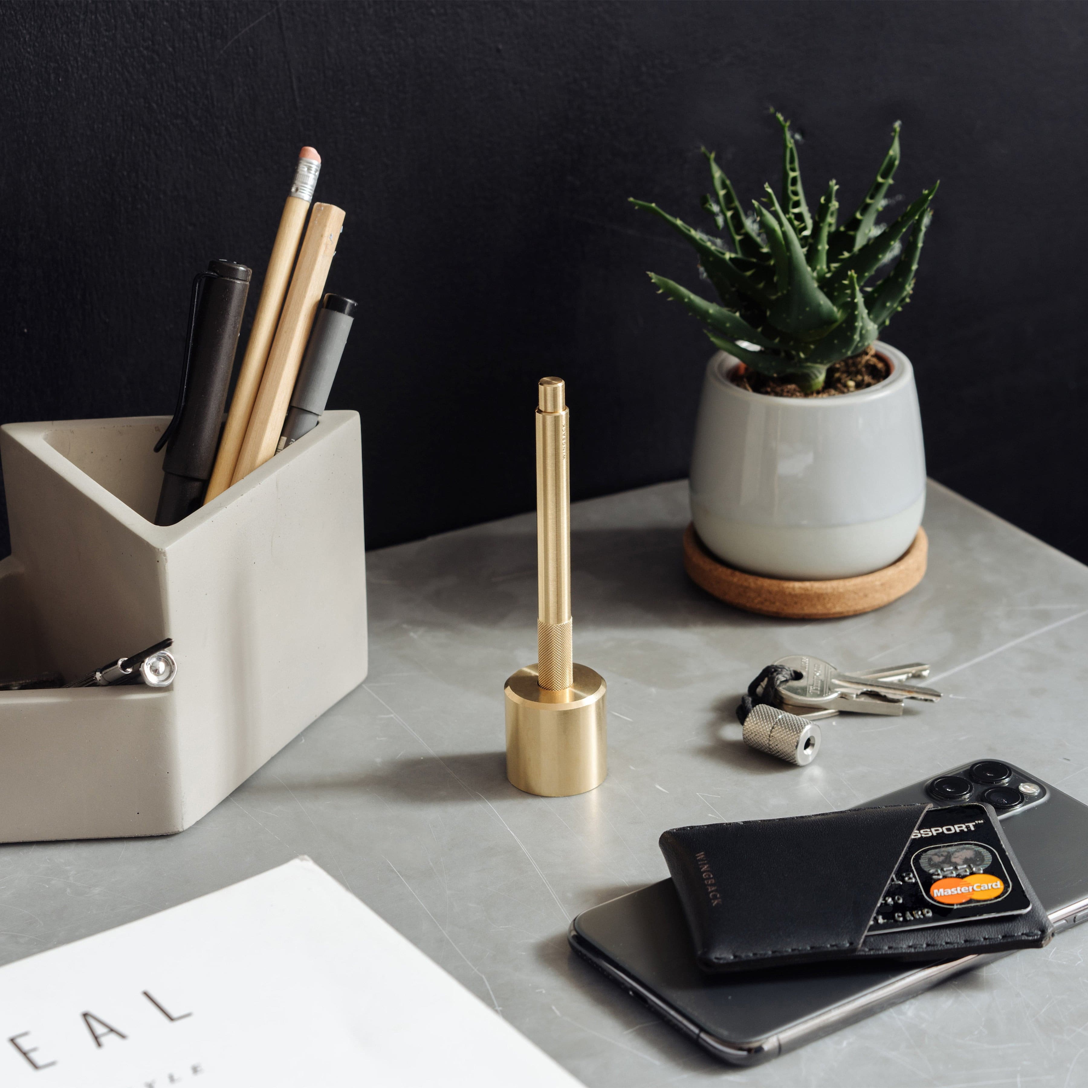 W207BRA-5 Механический карандаш - латунь - 0,5 мм Wingback  - Вид №8