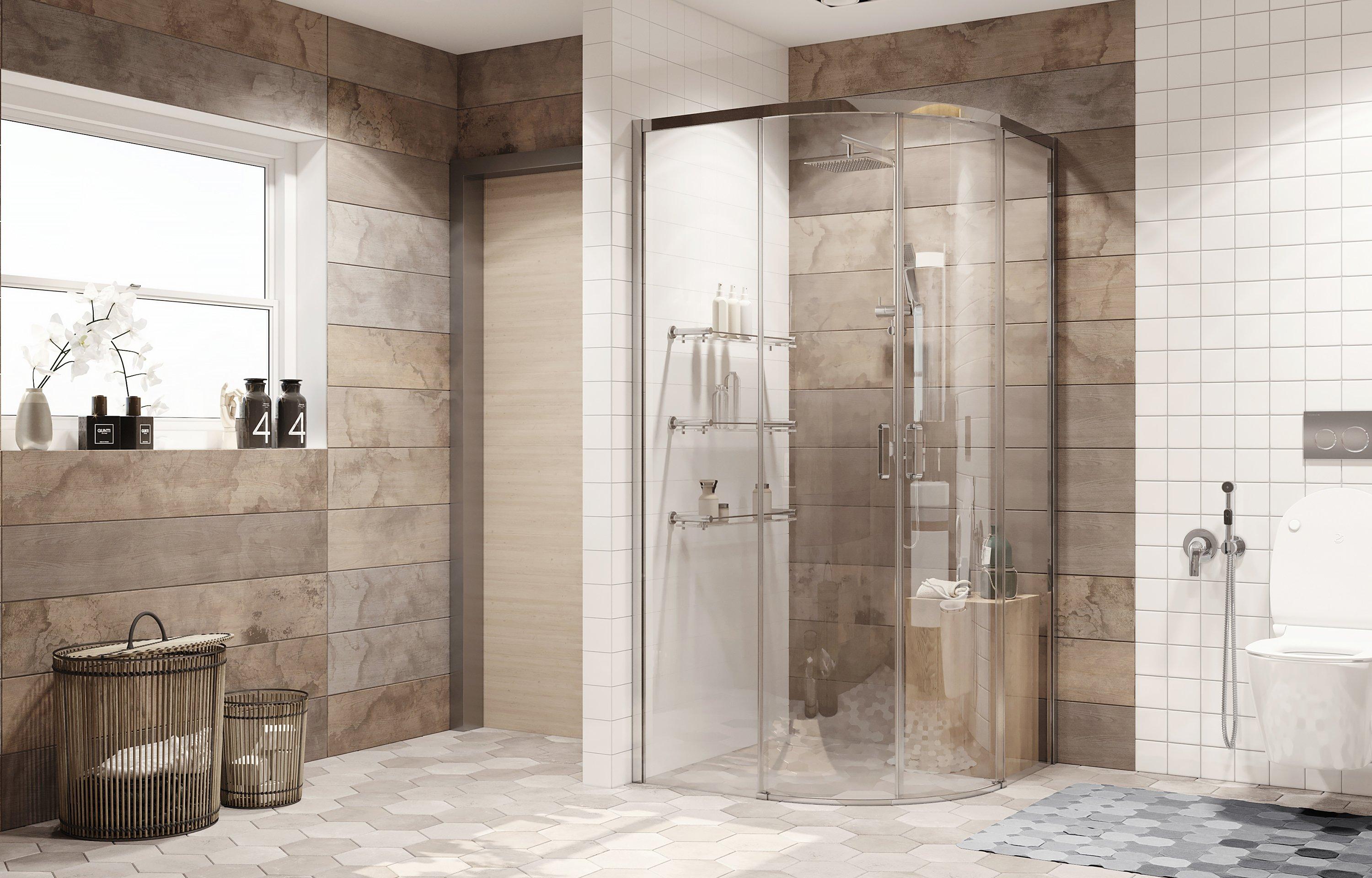 Душевое ограждение Ambassador Queen 11011101 (900x900x2000), 1 место - Вид №1