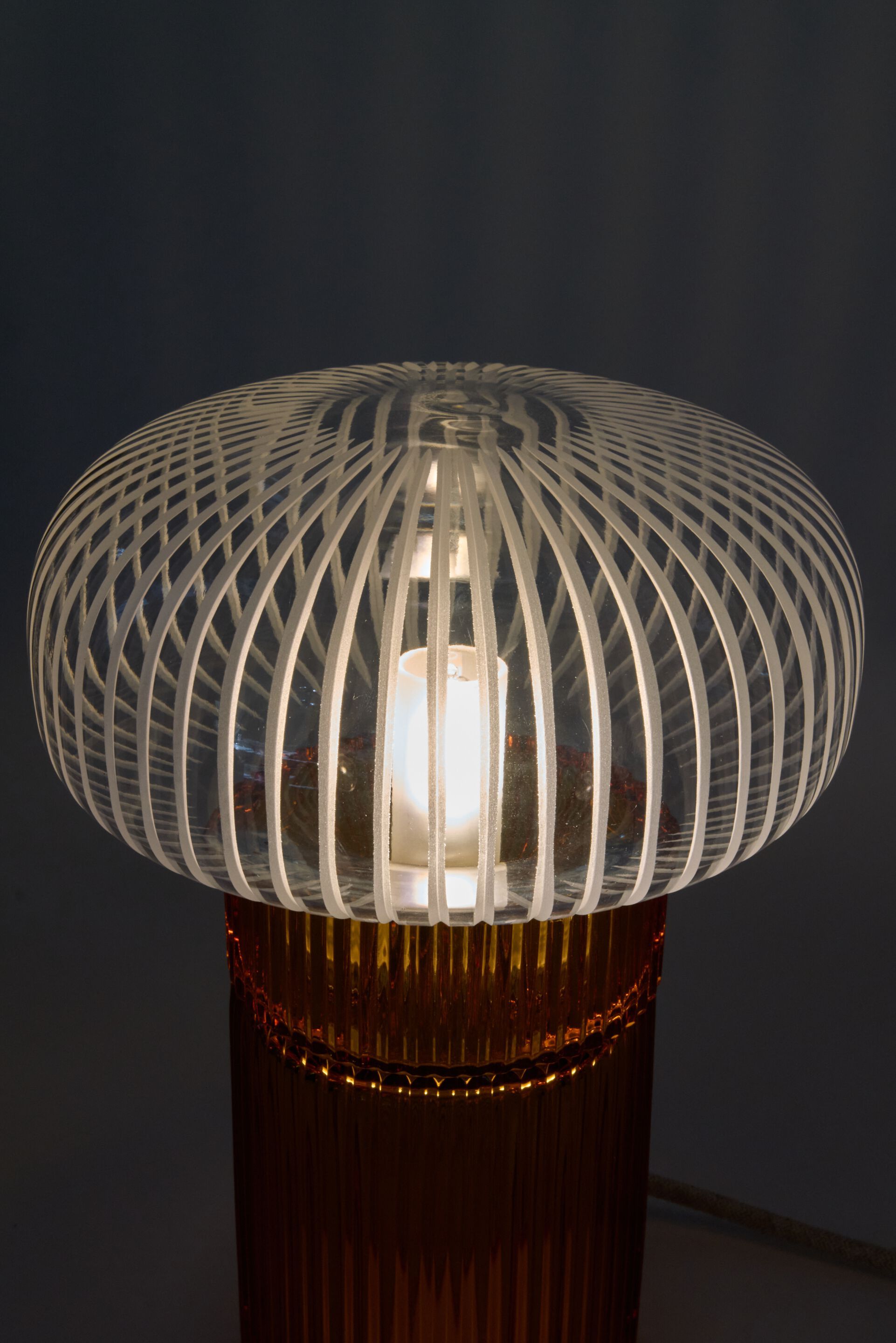 Настольная лампа из дутого стекла Studio Bojola NINA+PICCOLO ARCH-00010151 - Вид №2