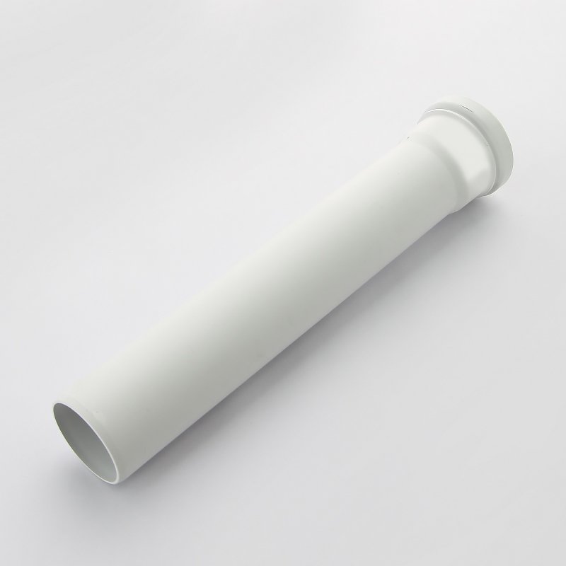 Канализационная труба 50 х 2000 Sinikon с раструбом (белая) 500053K - Вид №1