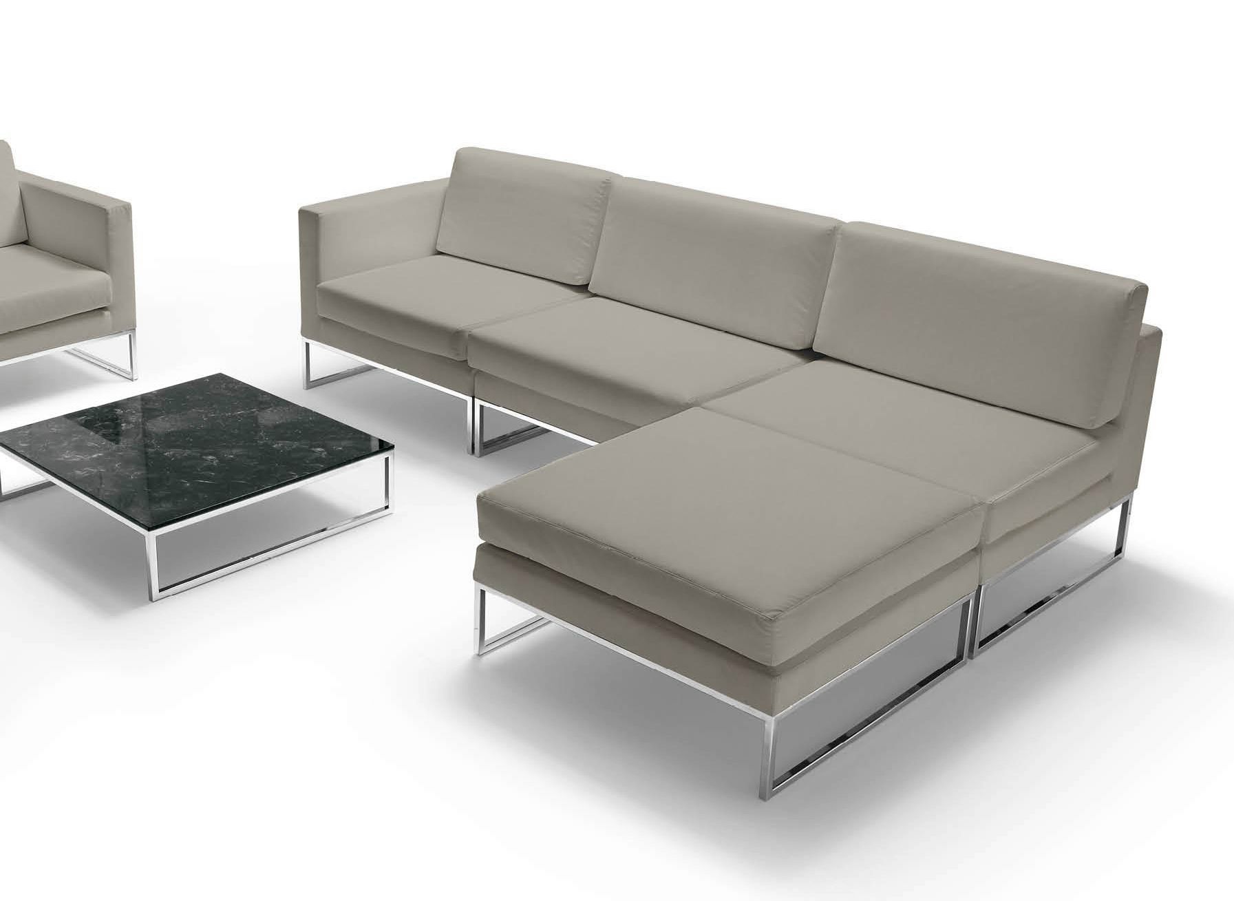 Ткань контракт диван с полуостровом Quinti Sedute ARCH-00141633