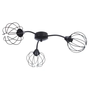 Люстра КС30051/3C 3хЕ14х40 Вт цвет чёрный