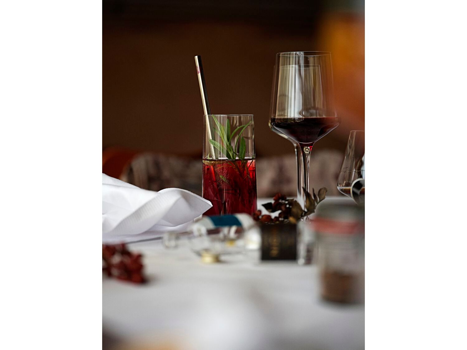 Набор бокалов для красного вина из выдувного стекла ZONE DENMARK Rocks ARCH-00135469 - Вид №2