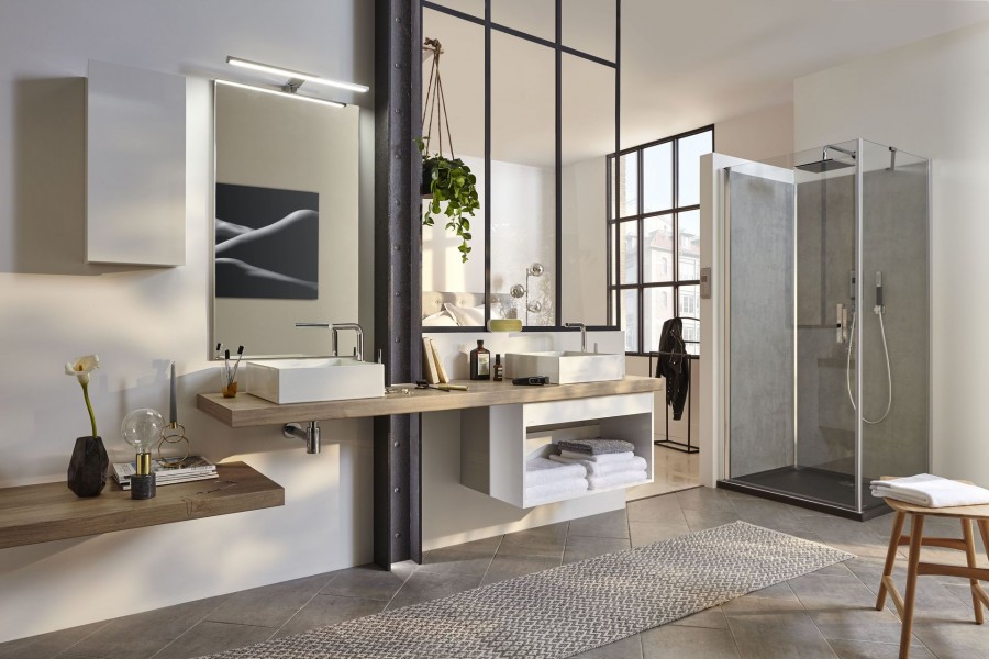 EB72-1800-N07 Столешница с 2 отверстиями для раковин vox еvg102 (40 cм) или evf102 (60 см) Jacobdelafon PARALLEL Santreyd - Вид №1