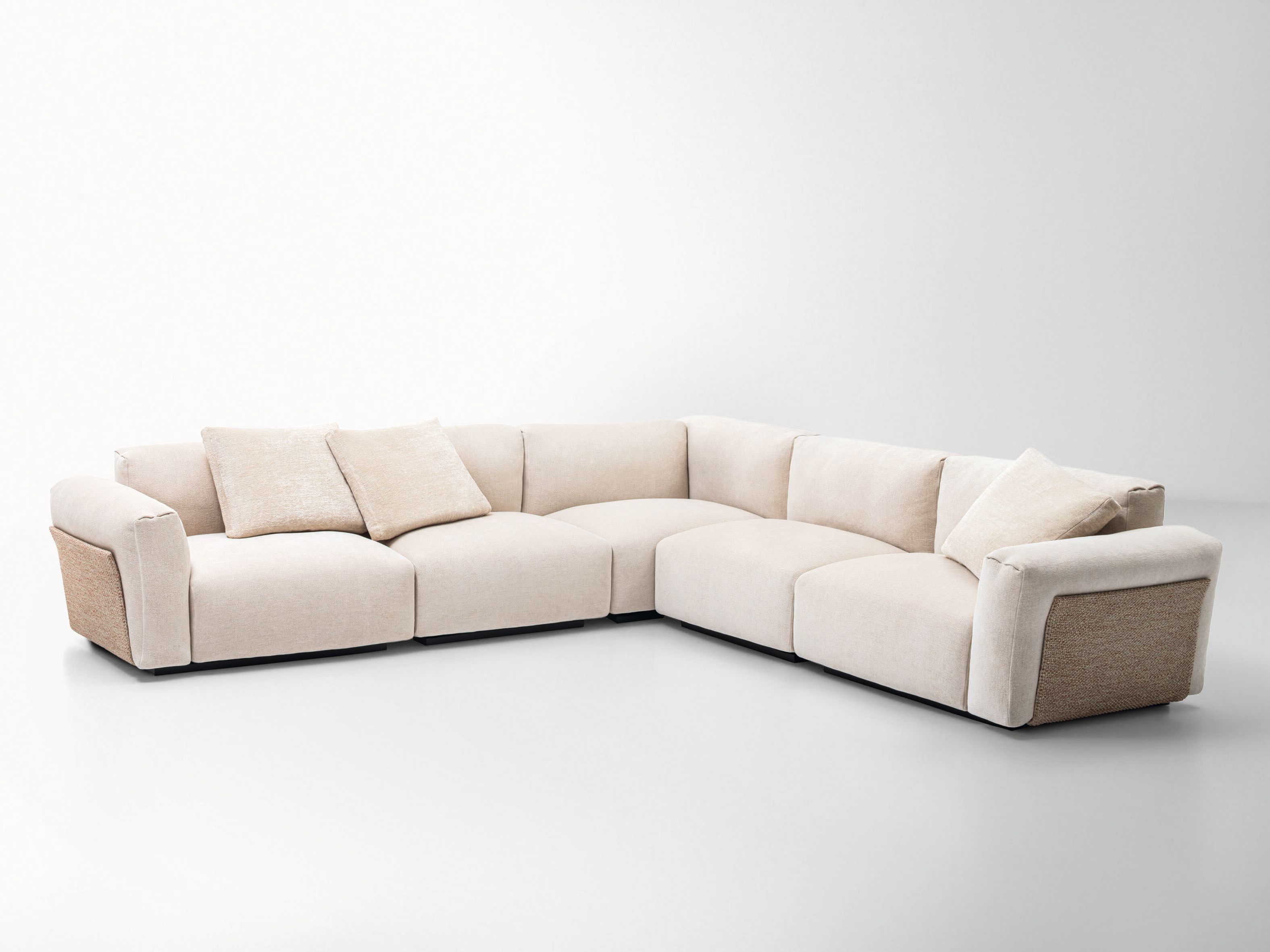 Модульный угловой диван из ткани Paola Lenti ARNÒ ARCH-00137564 - Вид №1