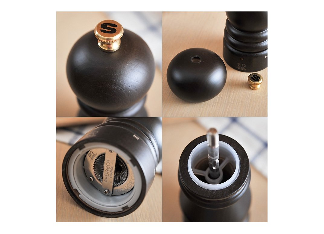 Мельница для соли черная 22 см Paris PEUGEOT ДИЗАЙНЕРСКИЕ 00-3952147 Черный  - Вид №3