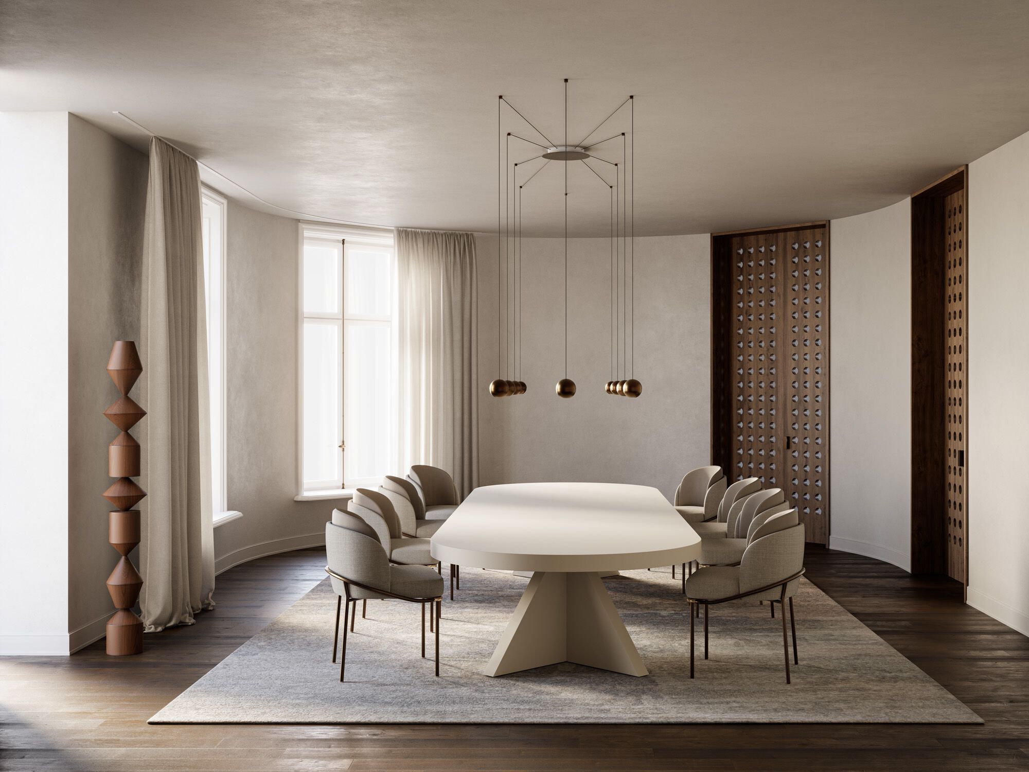 Металлический подвесной светильник Il Fanale Groove ARCH-00114850 - Вид №1