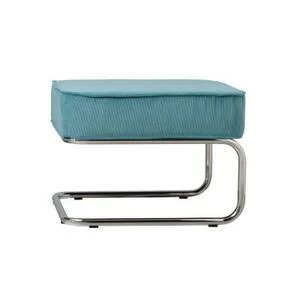 Пуф для ног Lounge Ridge Rib синяя
