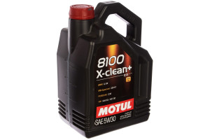 15965561 Синтетическое масло 8100 X-clean+ SAE 5W30 5л 106377 MOTUL