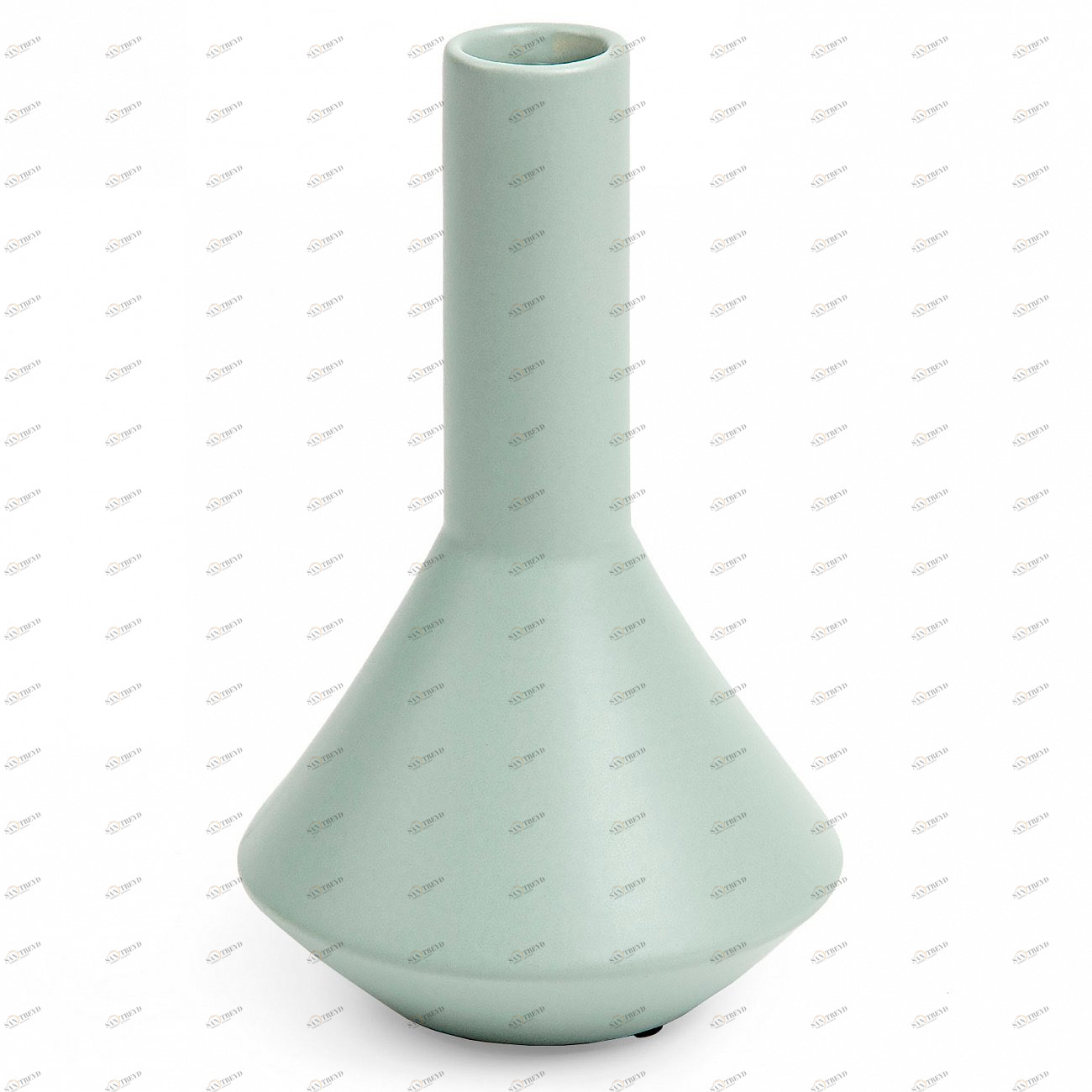 Ваза керамическая с узким горлом светло-зеленая 20 см Loretta от La Forma LA FORMA LORETTA 343219 Зеленый 