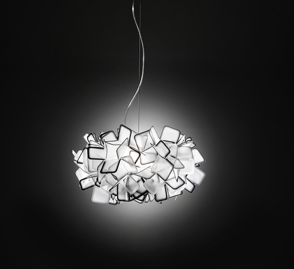 Подвесной светильник Clizia Small Black от Slamp CLI78SOS0000N_000 SLAMP ДИЗАЙНЕРСКИЕ 243532 Черный  - Вид №1