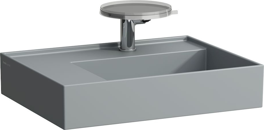 H8103357168151 Раковина с полочкой слева, со специальным скрытым сливом LAUFEN PRO - Вид №13