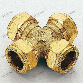 Крестовина 22 х 22 х 22 х 22 обжим TIEMME 1000082