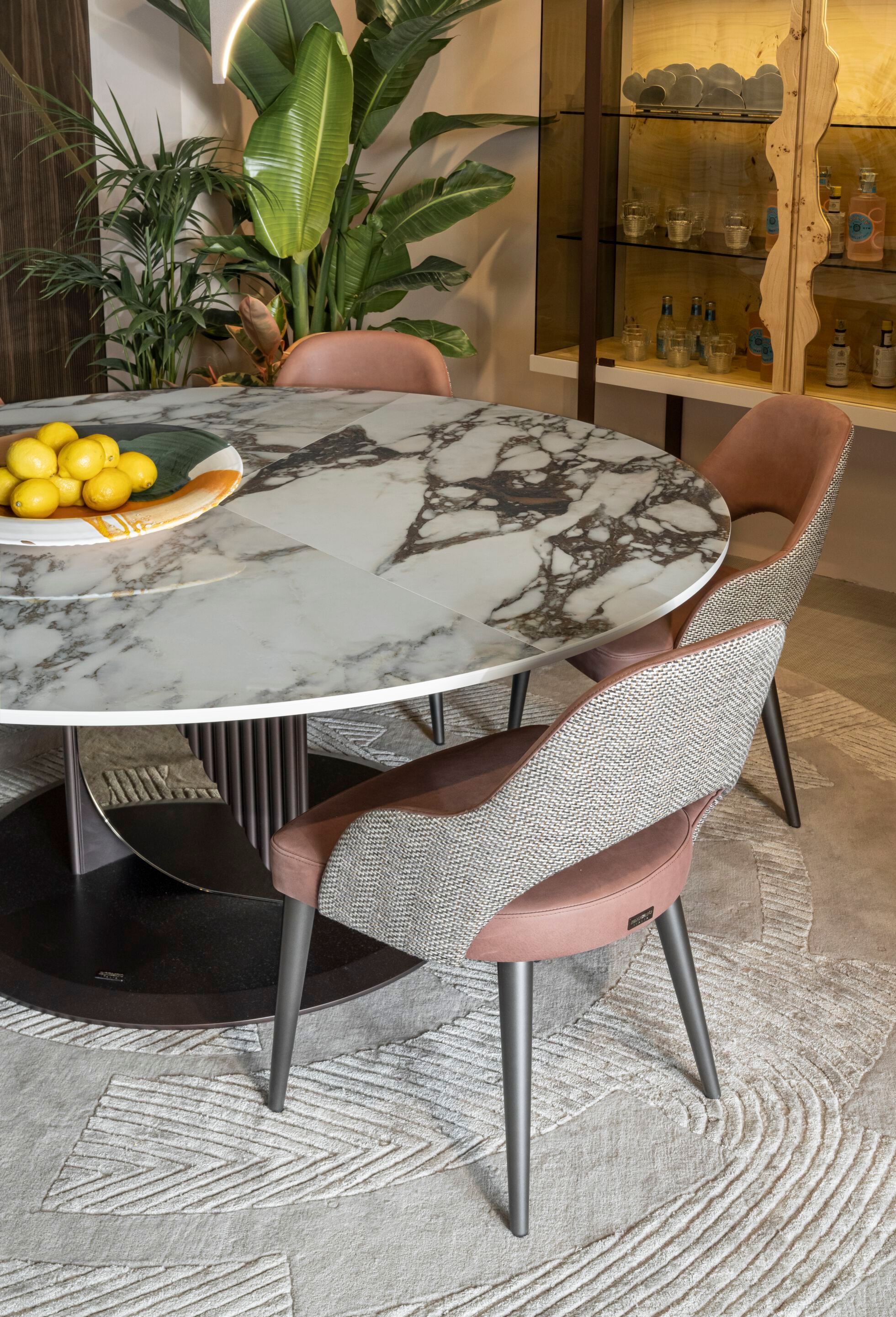 Кожаный стул с подлокотниками Bizzotto Italia Нара ARCH-00067879 - Вид №5